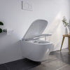 Juego completo de inodoro con ducha Basic 1104 con elemento de pared previa Geberit Duofix