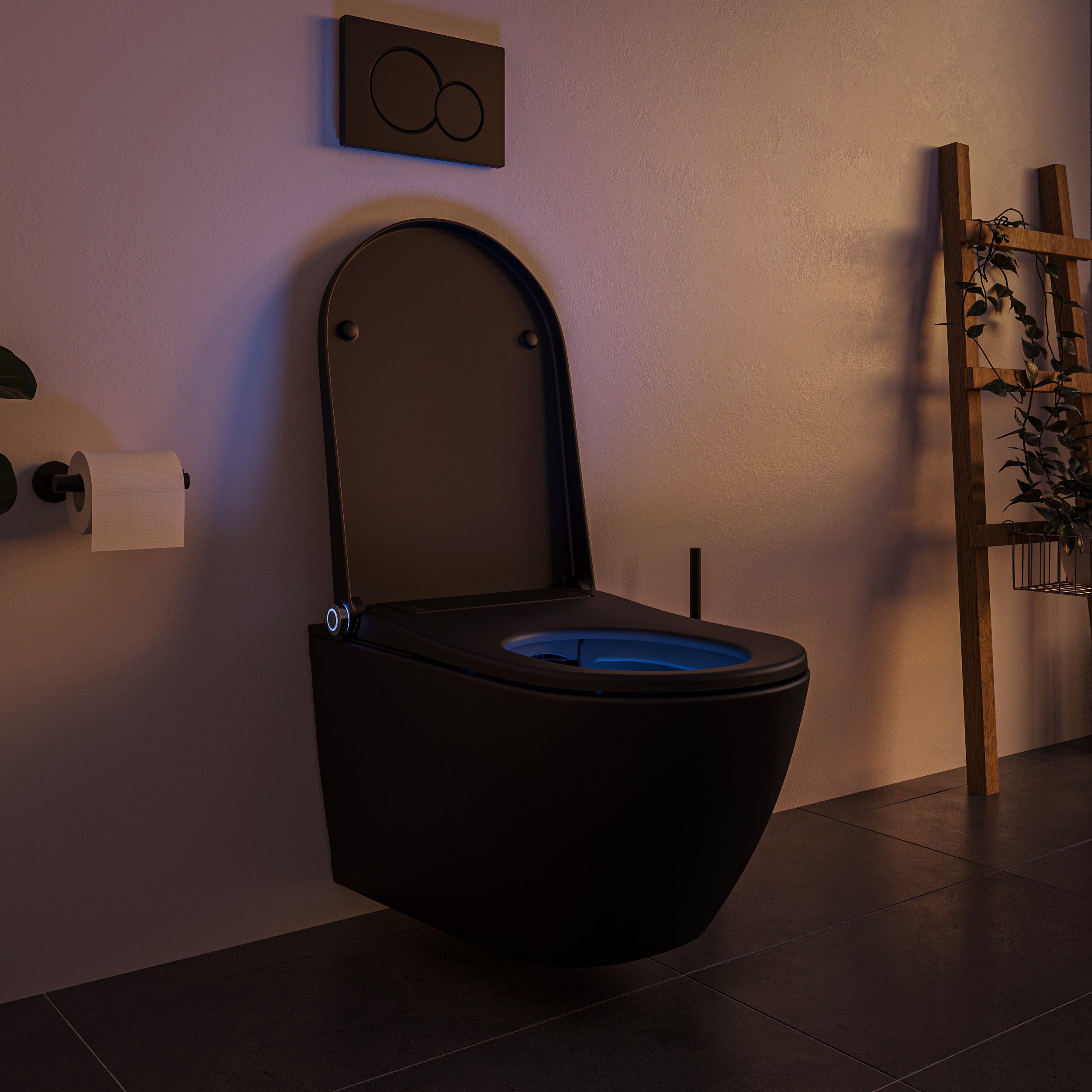 Juego completo de inodoro de ducha PREMIUM 1102 con elemento de premuro Geberit Duofix