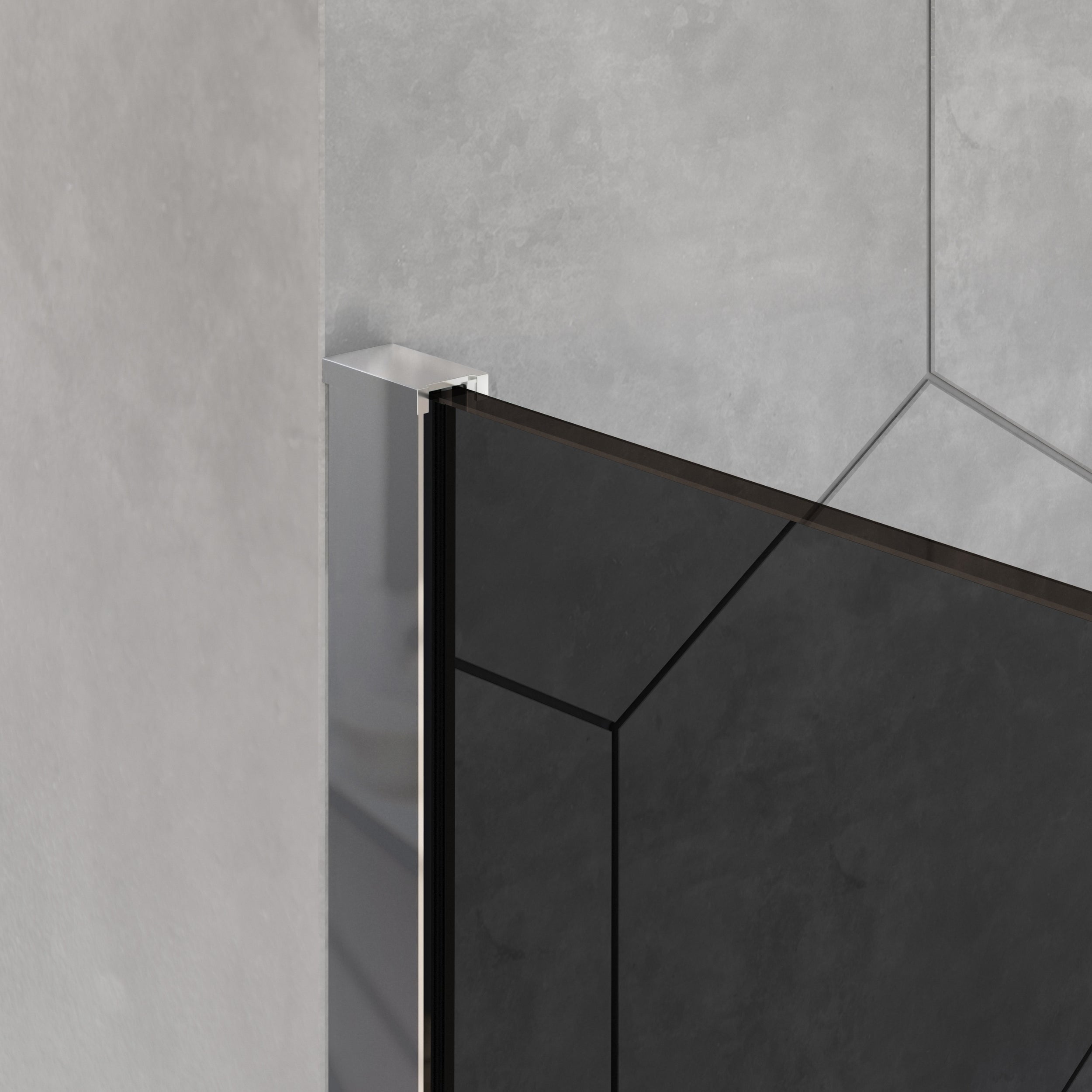 Mampara de ducha Walk-In Nano real glass EX101