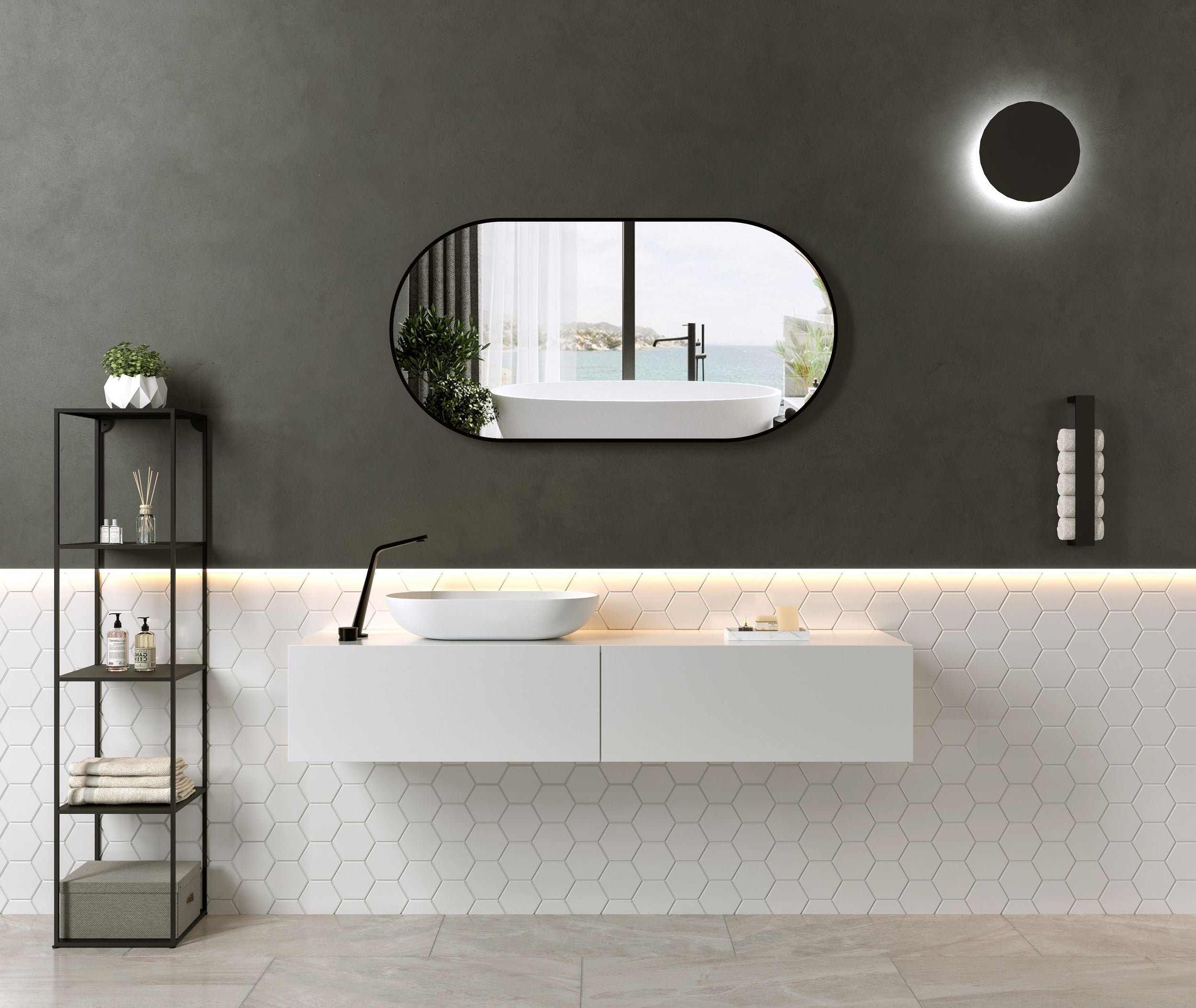 Lavabo de sobreponer O-540