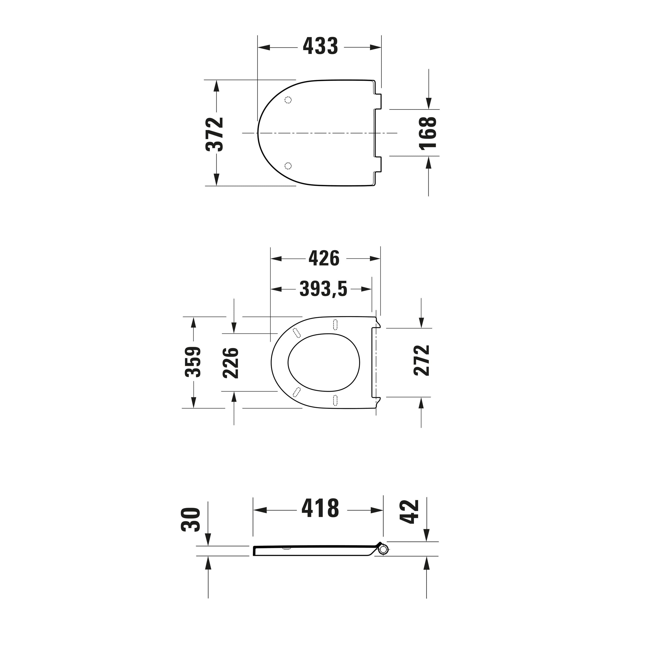 Duravit DuraVento inodoro sin borde