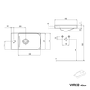 Mueble lavabo VIREO 40 cm