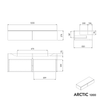 Mueble bajo lavabo ARCTIC 1200