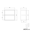 Estante de pared ARCTIC 480