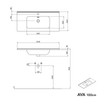 Mueble bajo AVA 100 cm