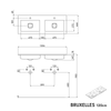 Mueble bajo lavabo VIREO 120 cm