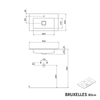 Mueble bajo lavabo VIREO 80 cm
