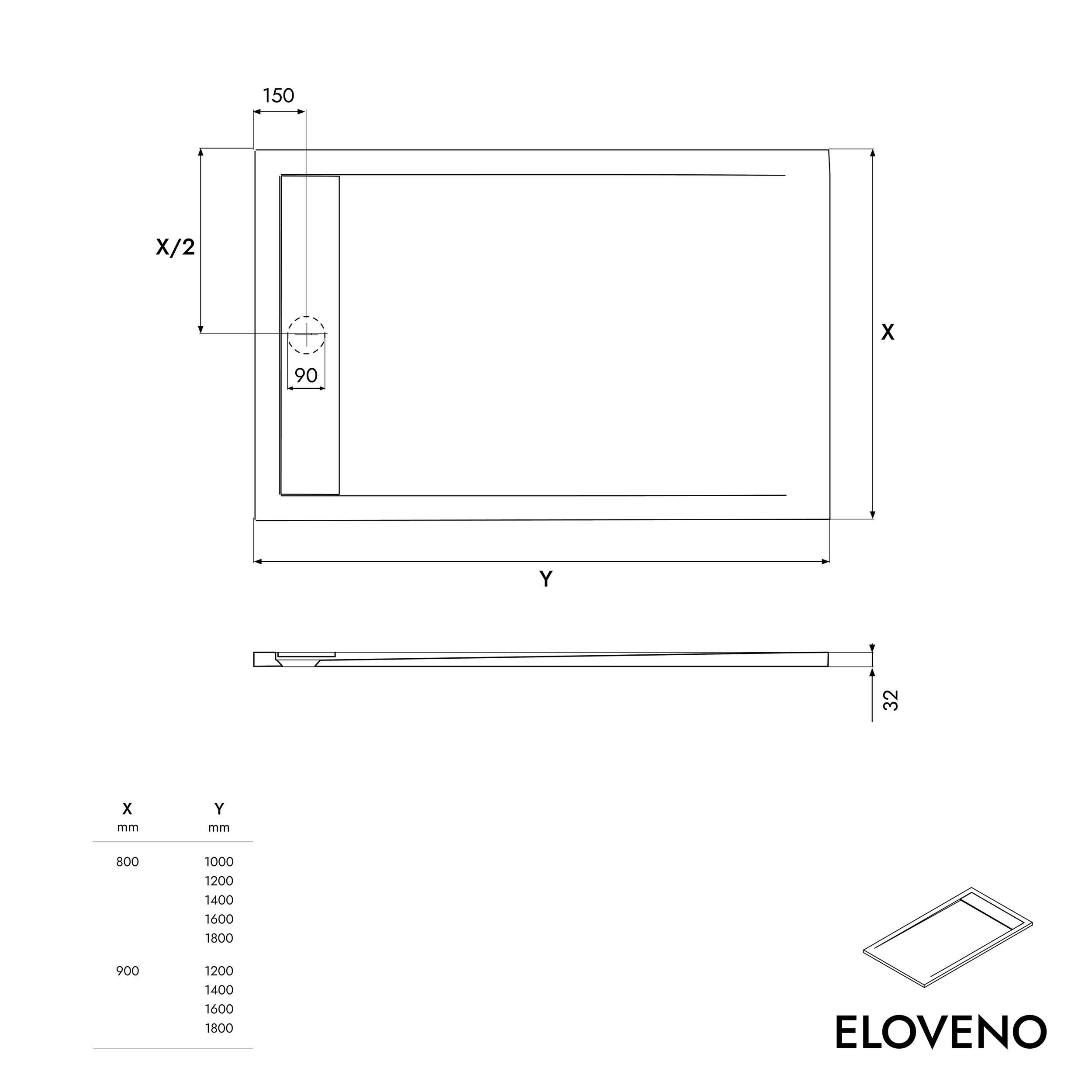 Duravit plato de ducha plano Eloveno