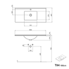 Mueble bajo TIM 100 cm