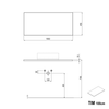 Mueble tocador TIM 100 cm