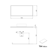 Mueble tocador TIM 100 cm