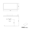 Mueble bajo lavabo VIREO 100 cm