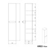 Armario alto VIREO 170 cm