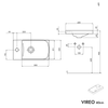 Mueble lavabo VIREO 40 cm