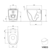 WC independiente VIREO Blanco