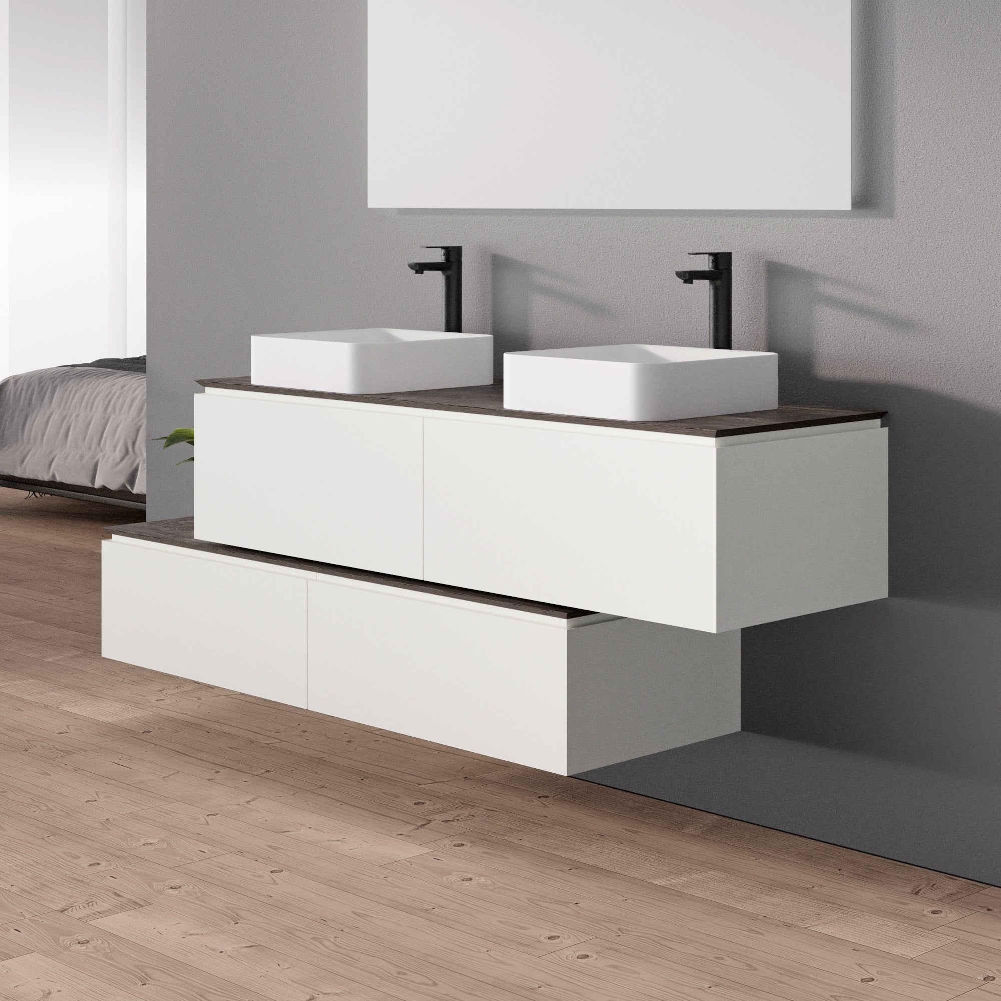 Mueble lavabo Spring 1500