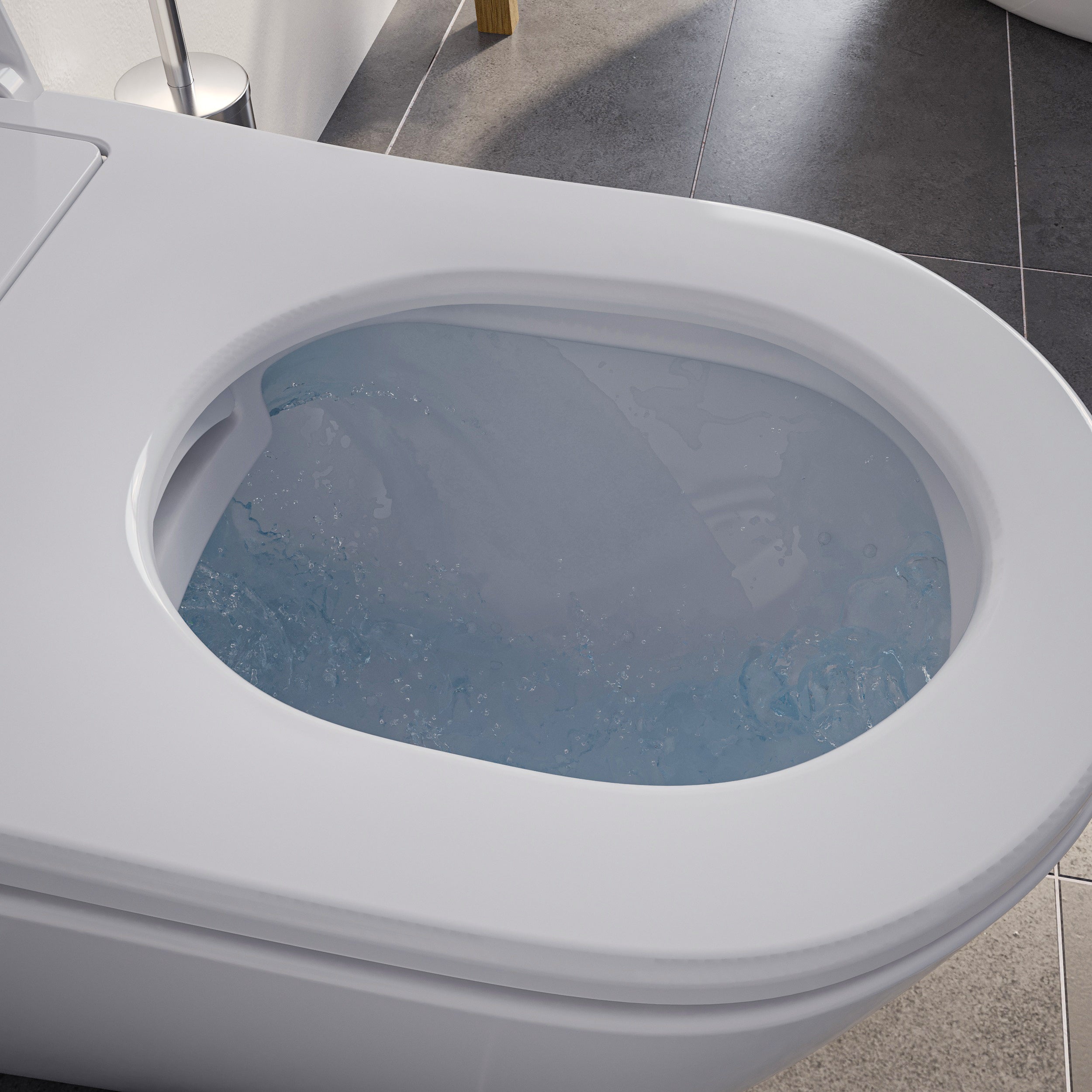Conjunto completo de inodoro ducha PREMIUM 1102 con elemento de pared Geberit Duofix