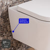 Duravit WC suspendido 540 mm Mino Blanco brillante incl. tapa de WC - fijación oculta