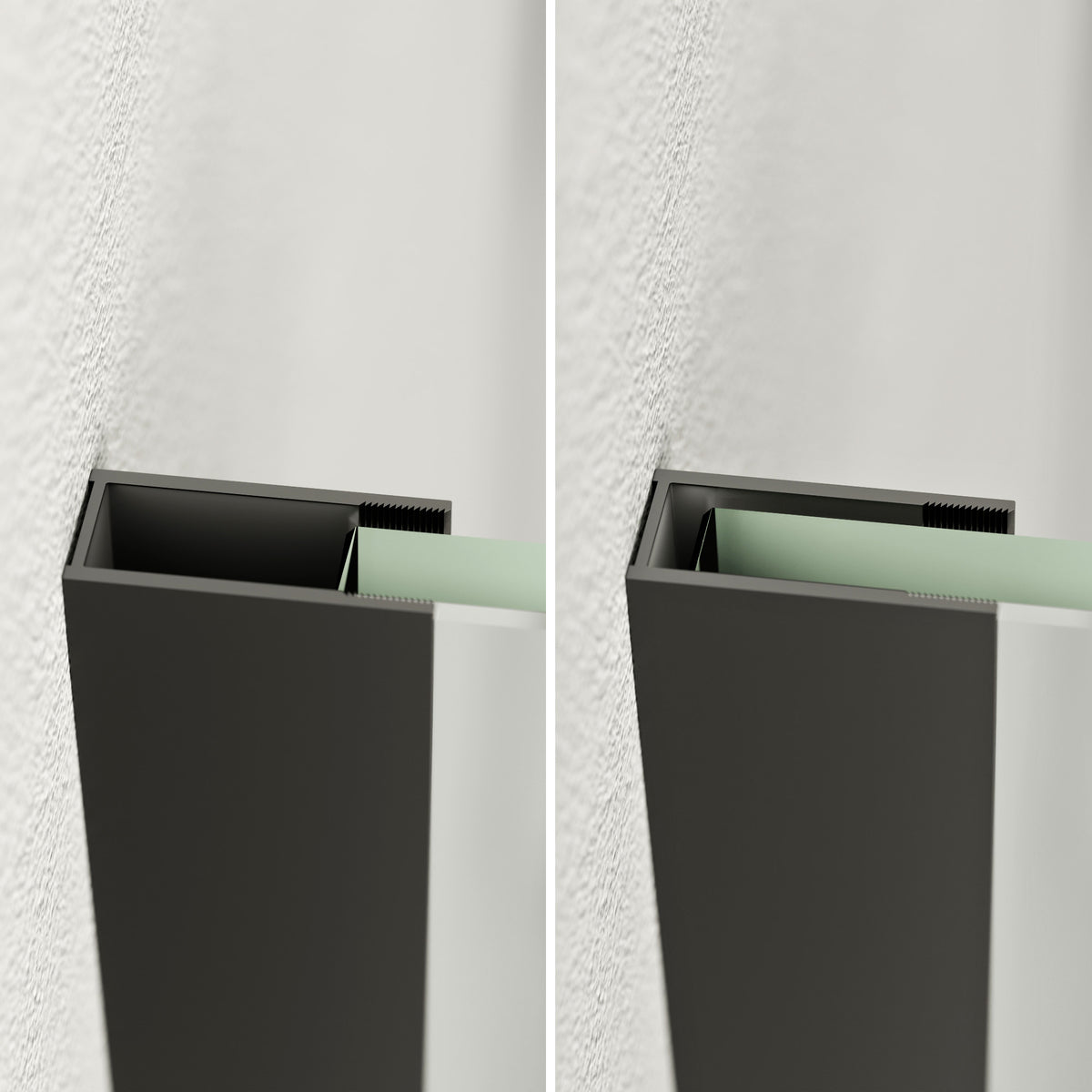 Compensación inteligente de pared