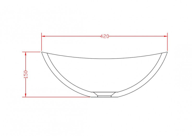 Lavabo sobre encimera TWA29