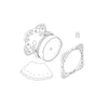 Duravit Tulum mezclador para ducha empotrada