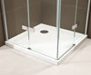 Ducha esquinera con puertas giratorias, entrada esquinera EX809