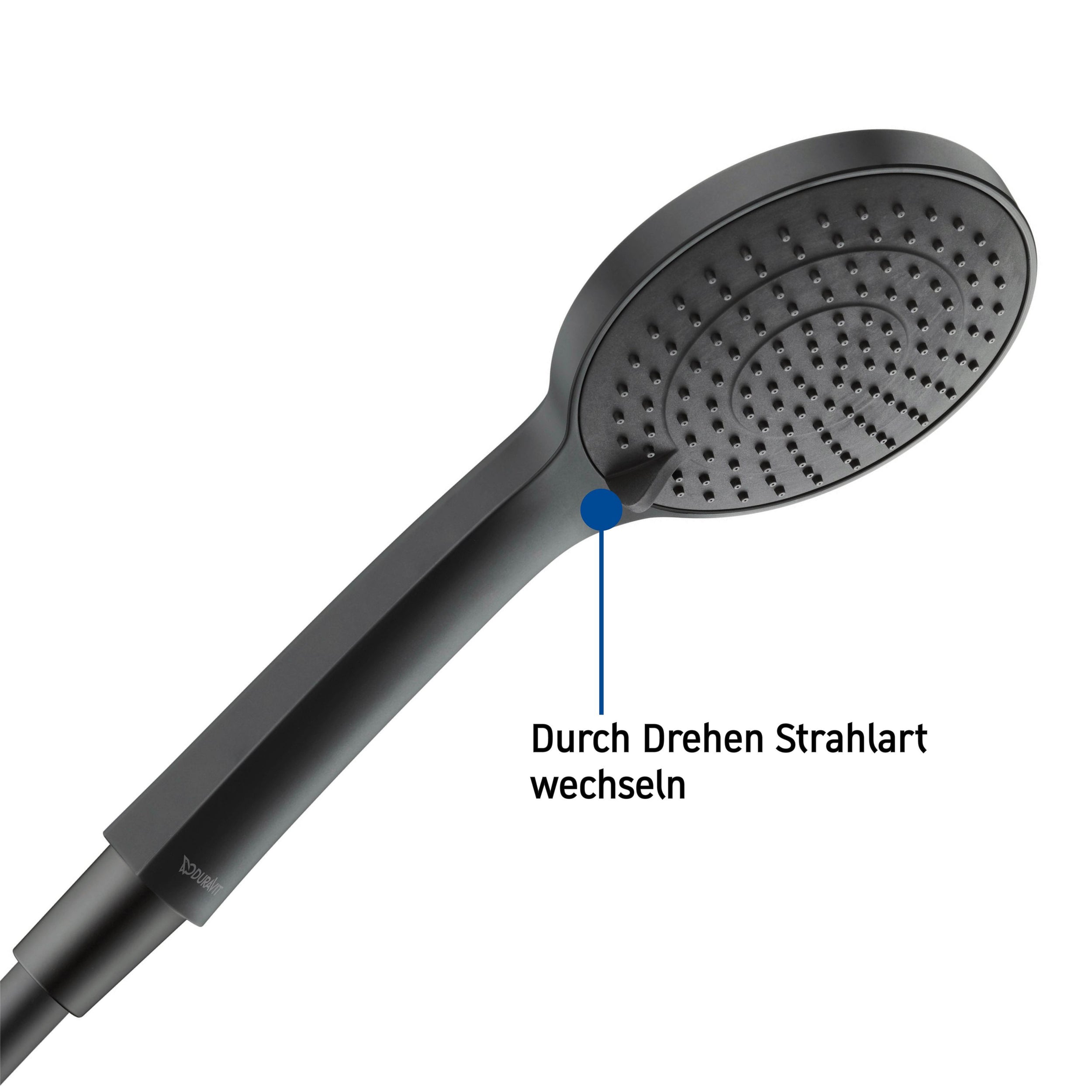 Duravit Tulum mezclador de ducha empotrado con rociador - incl. barra de ducha, codo de conexión a la pared y Bluebox