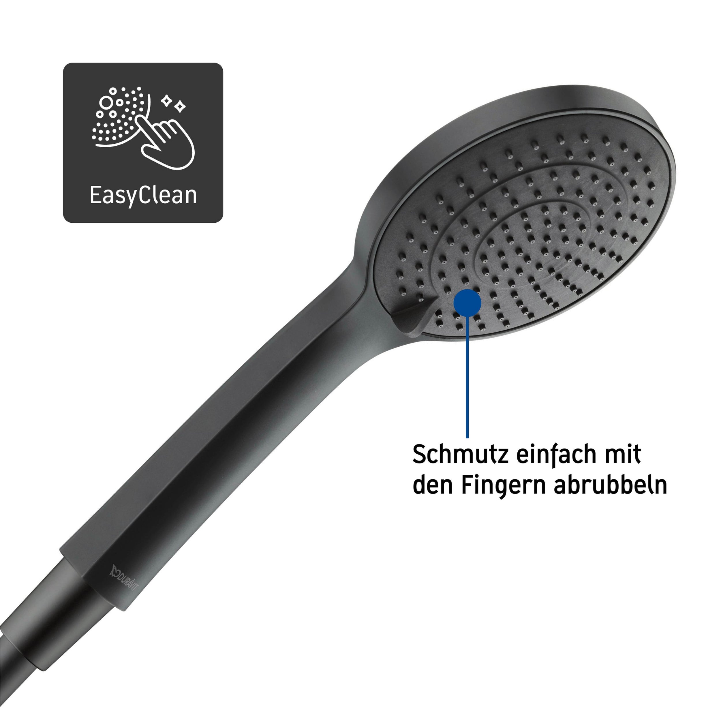 Duravit Tulum mezclador de ducha empotrado con rociador 