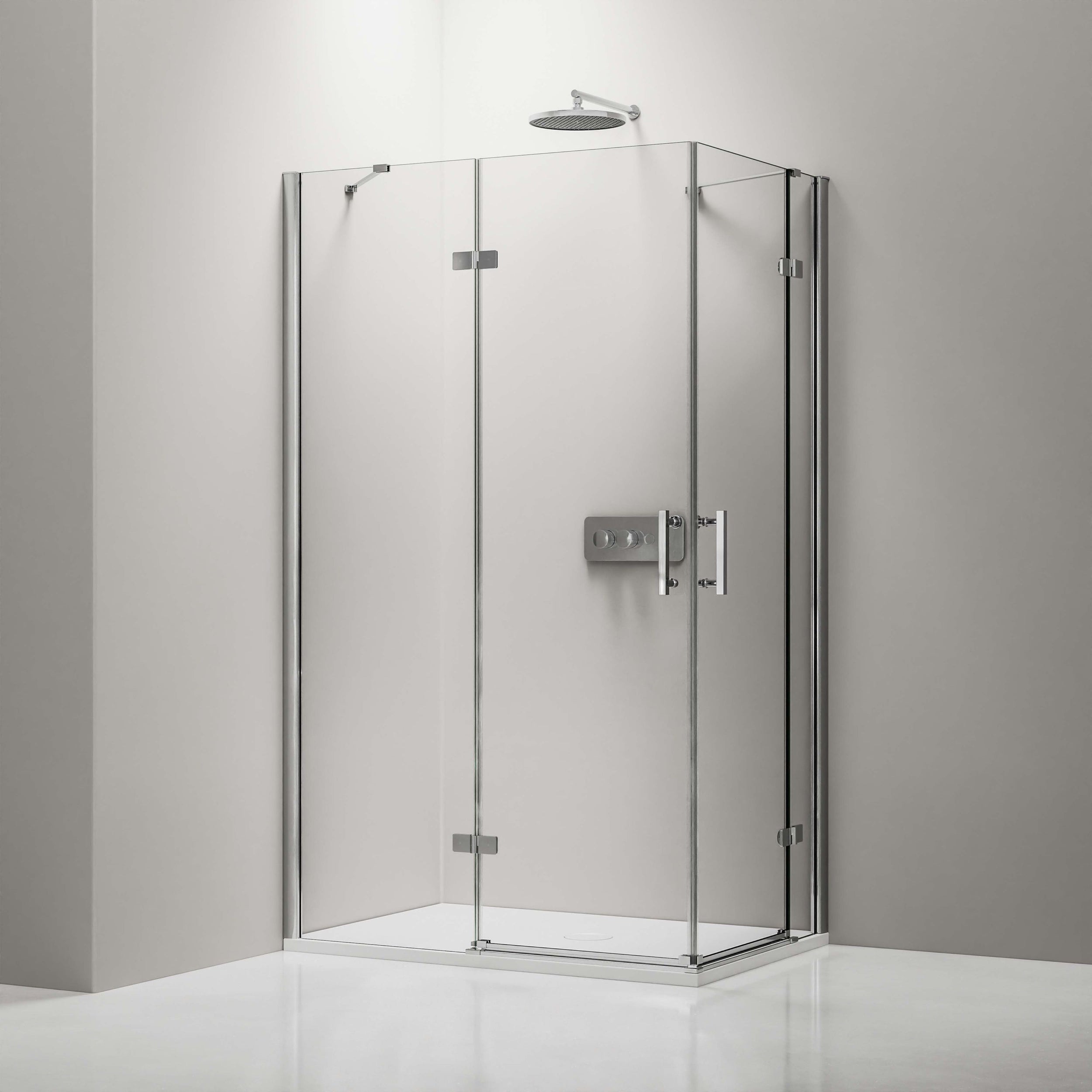 Ducha de esquina con puertas abatibles DX407