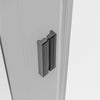 Ducha alcoba con puerta corredera NT806 FLEX Negro mate