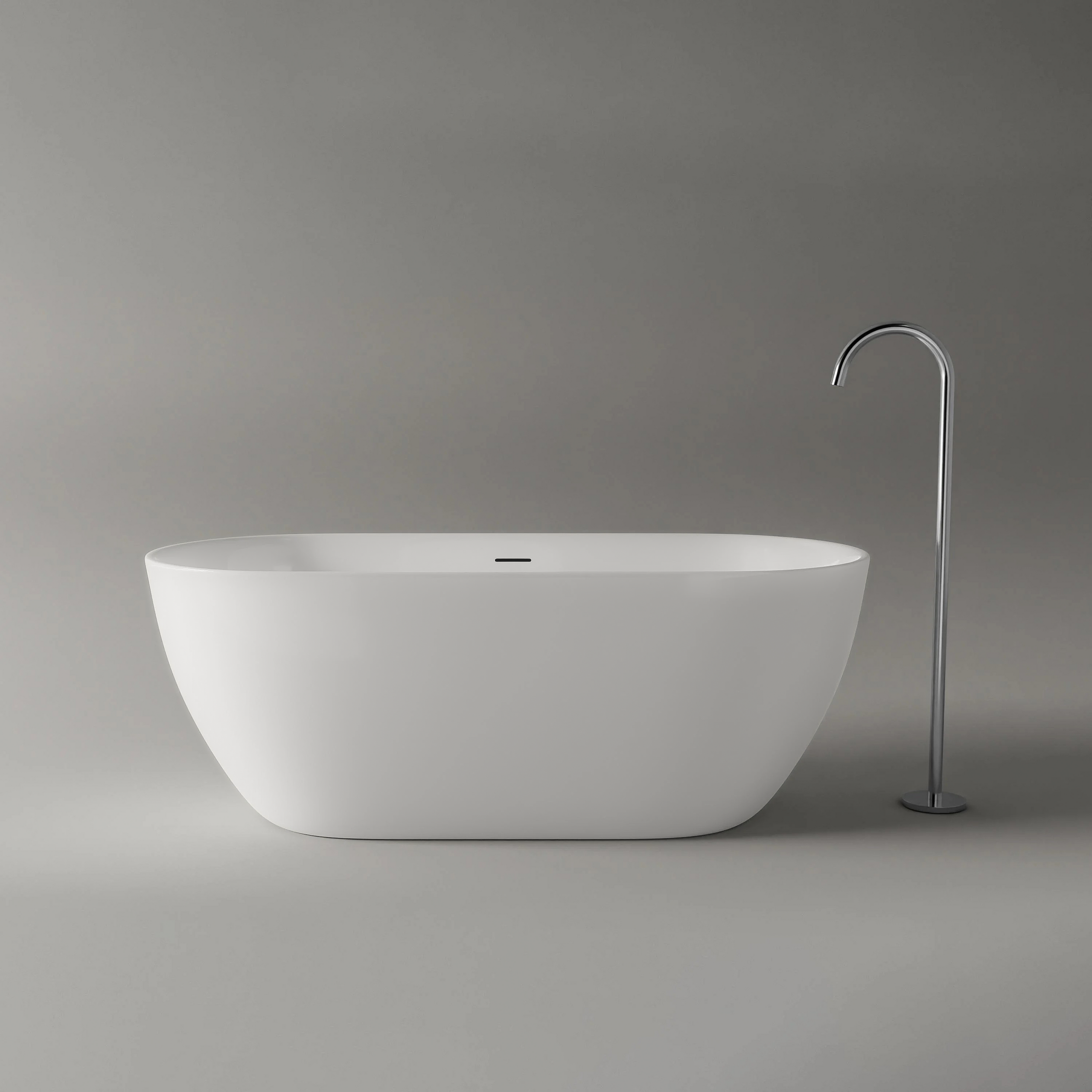 Bañera exenta JAZZ PLUS 2.0 acrílico blanco mate