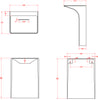 Lavabo de pedestal TWZ29