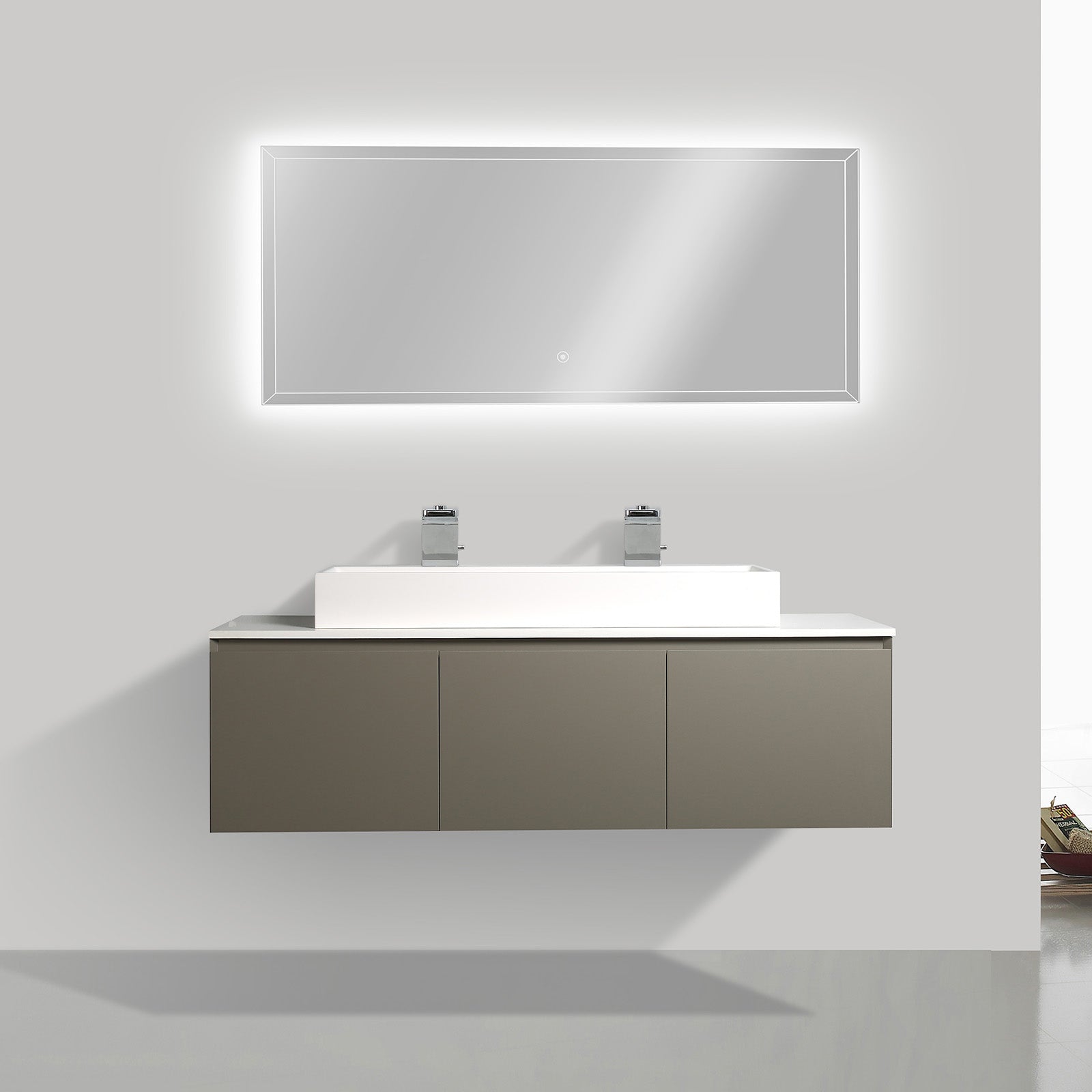 Conjunto de muebles de cuarto de baño Luna 1600