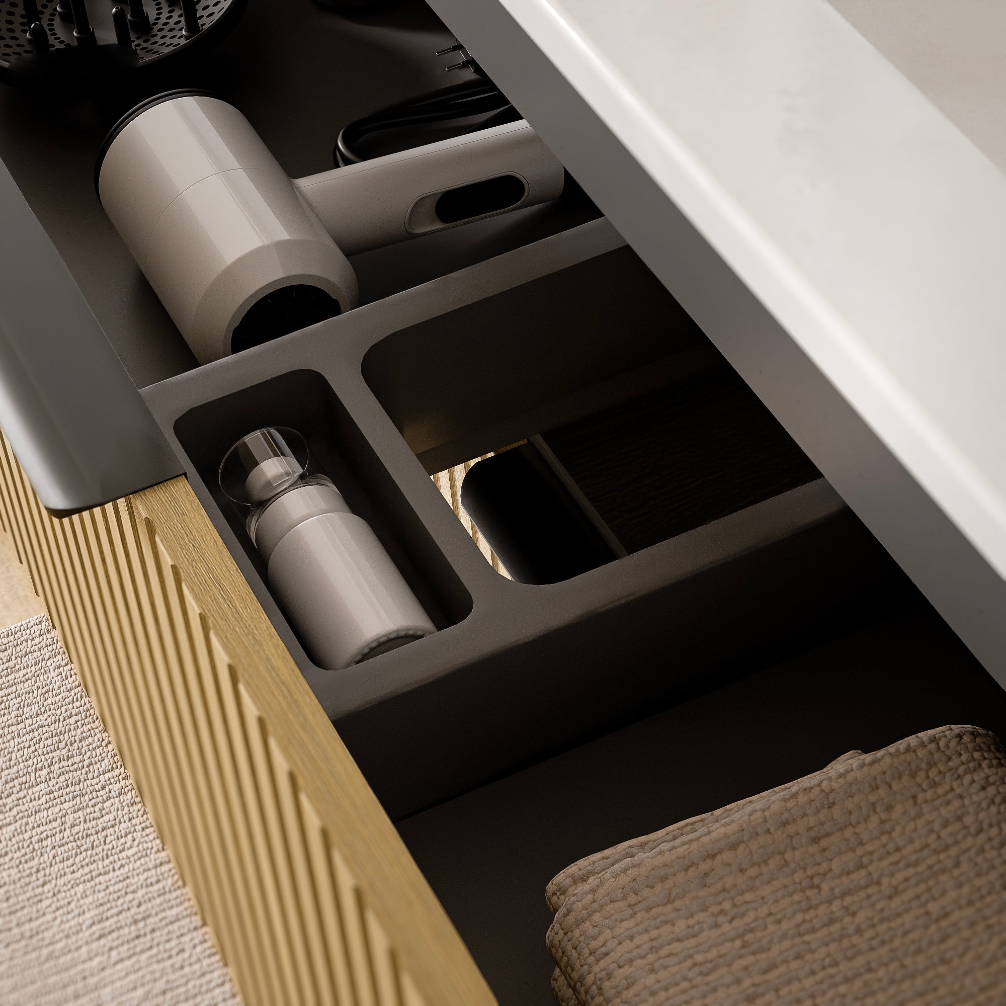 Conjunto de muebles de baño TIM 100 cm con lavabo