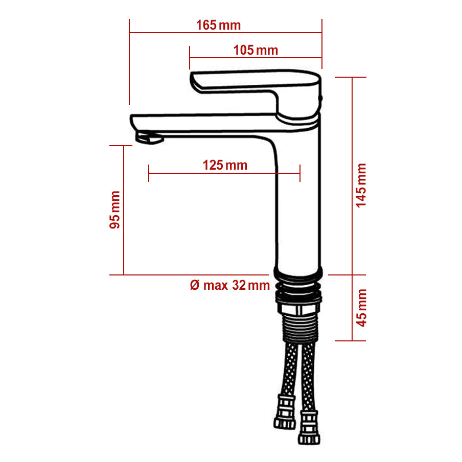 Grifo para lavabo 4024C