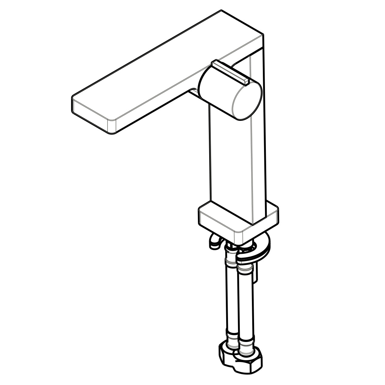 Grifo de lavabo de diseño - Grifo de baño NT3220C